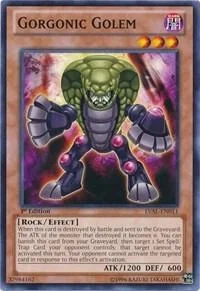 Gorgonic Golem Unlimited LVAL-EN011