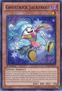 Ghostrick Jackfrost 1st Edition LVAL-EN021