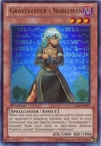 Gravekeeper's Nobleman 1st Edition LVAL-EN031