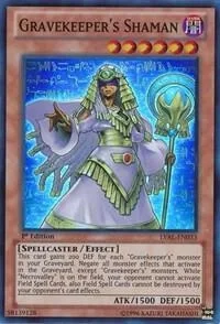 Gravekeeper's Shaman Unlimited LVAL-EN033