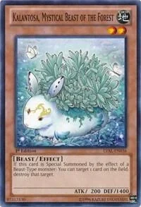 Kalantosa, Mystical Beast of the Forest 1st Edition LVAL-EN036