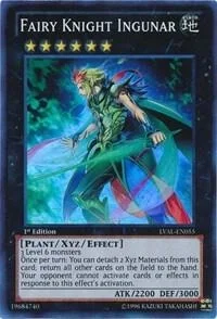 Fairy Knight Ingunar 1st Edition LVAL-EN055