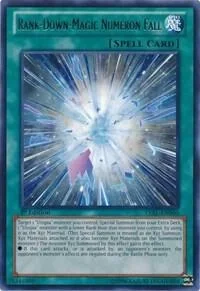 Rank-Down-Magic Numeron Fall 1st Edition LVAL-EN060