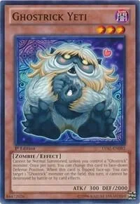Ghostrick Yeti 1st Edition LVAL-EN082