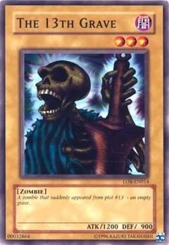 The 13th Grave LOB-EN014