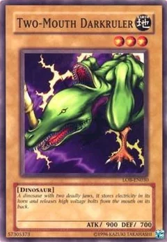 Two-Mouth Darkruler LOB-EN030