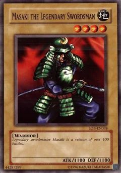 Masaki the Legendary Swordsman LOB-EN038