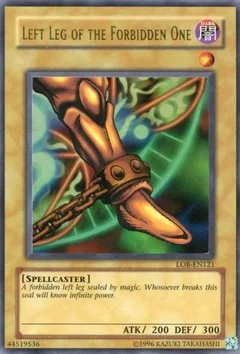 Left Leg of the Forbidden One LOB-EN121