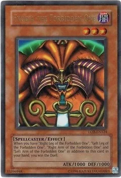 Exodia the Forbidden One LOB-EN124