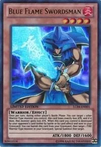 Blue Flame Swordsman LC04-EN001