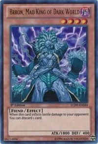 Brron, Mad King of Dark World LCJW-EN244
