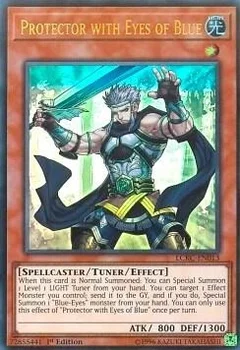Protector with Eyes of Blue 1st Edition LCKC-EN013