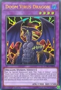 Doom Virus Dragon 1st Edition LCKC-EN064