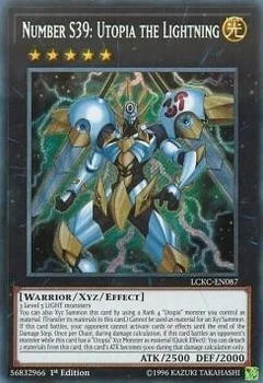 Number S39: Utopia the Lightning 1st Edition LCKC-EN087