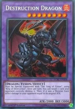 Destruction Dragon 1st Edition LCKC-EN108