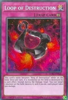 Loop of Destruction (Secret Rare) 1st Edition LCKC-EN110