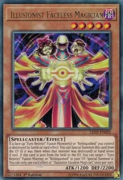 Illusionist Faceless Magician LED2-EN002