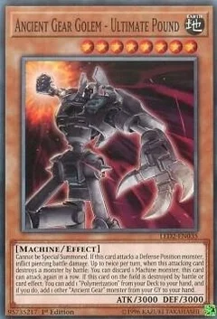 Ancient Gear Golem - Ultimate Pound LED2-EN035