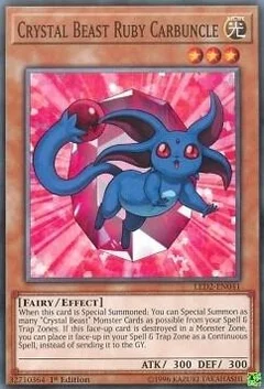 Crystal Beast Ruby Carbuncle LED2-EN041