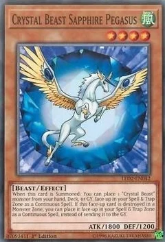 Crystal Beast Sapphire Pegasus LED2-EN042