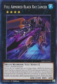 Full Armored Black Ray Lancer LED9-EN012