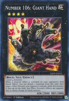 Number 106: Giant Hand LED9-EN053