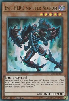 Evil HERO Sinister Necrom LED5-EN014