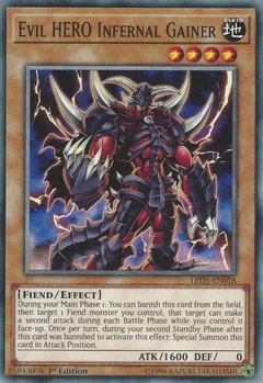 Evil HERO Infernal Gainer LED5-EN018