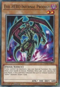 Evil HERO Infernal Prodigy LED5-EN019