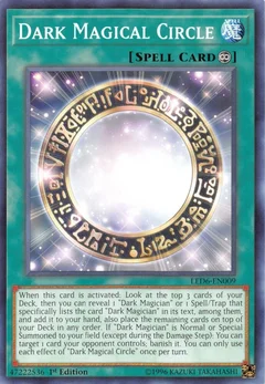Dark Magical Circle 1st Edition LED6-EN009