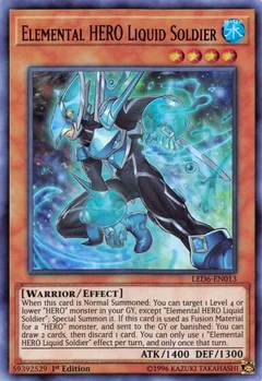 Elemental HERO Liquid Soldier Unlimited LED6-EN013