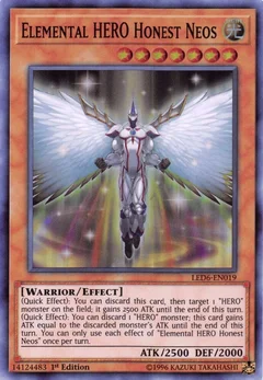 Elemental HERO Honest Neos 1st Edition LED6-EN019