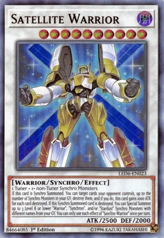 Satellite Warrior 1st Edition LED6-EN023