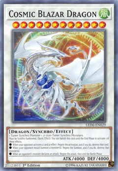 Cosmic Blazar Dragon 1st Edition LED6-EN029