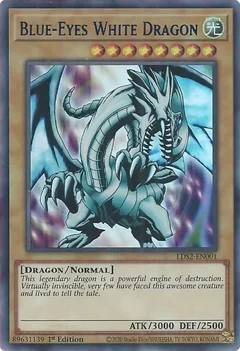 Blue-Eyes White Dragon (Blue) LDS2-EN001