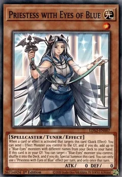 Priestess with Eyes of Blue LDS2-EN007