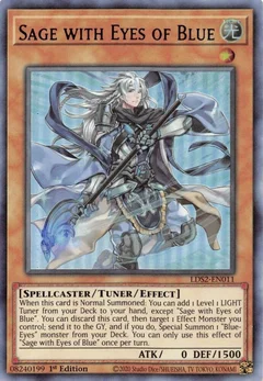 Sage with Eyes of Blue (Purple) LDS2-EN011