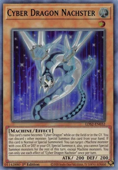 Cyber Dragon Nachster (Green) LDS2-EN032