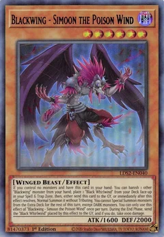 Blackwing - Simoon the Poison Wind (Purple) LDS2-EN040