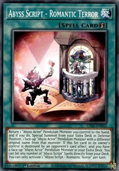 Abyss Script - Romantic Terror LDS2-EN062