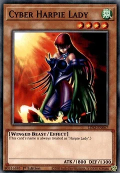 Cyber Harpie Lady LDS2-EN067