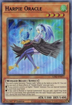 Harpie Oracle (Purple) LDS2-EN077