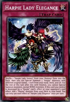 Harpie Lady Elegance LDS2-EN089