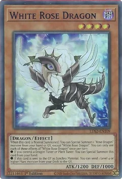 White Rose Dragon (Purple) LDS2-EN109