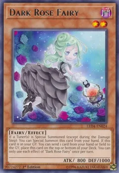 Dark Rose Fairy LED4-EN024
