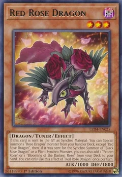 Red Rose Dragon LED4-EN025