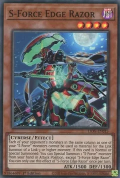 S-Force Edge Razor LIOV-EN015