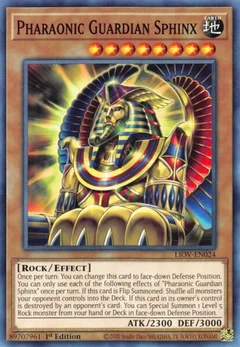 Pharaonic Guardian Sphinx LIOV-EN024
