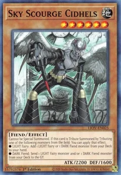 Sky Scourge Cidhels LIOV-EN025