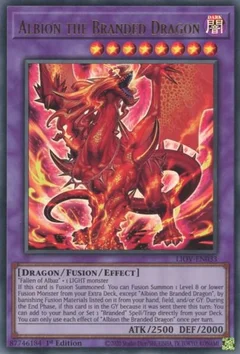Albion the Branded Dragon LIOV-EN033